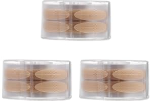 Operitacx Natural Skin Tone Double Eyelid Tape 3 Rolls Lace Mesh Lasting Eyelid Shaping Strips for Women Eye