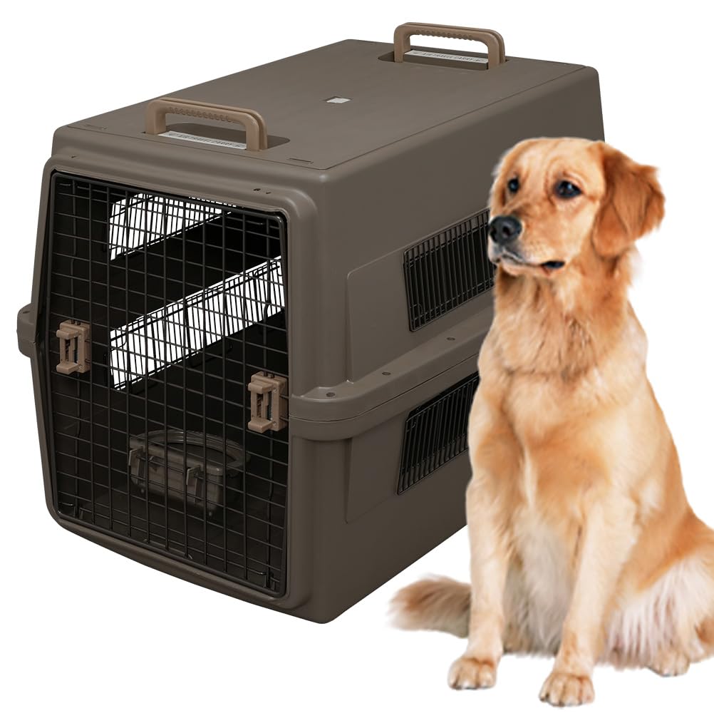 アイリスオーヤマ ペットキャリー 猫 キャリー 大型犬用 ブラウン 幅62×奥行87×高さ65.5cm商品画像