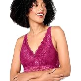 Breezies Natural Curves Wirefree Lace Bralette