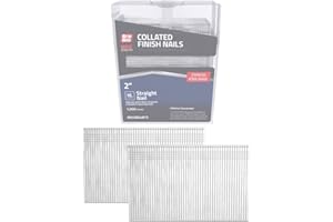 Grip-Rite PrimeGuard Max MAXB64873, Finish Nail 16GA, 2", 304 Stainless Steel, 1000 Nails, Clamshell Packaged