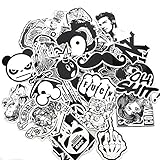 StillCool - 60PCS Random Music Film Vinyl Skateboard Guitar Travel Case Sticker Lot Pack Decals