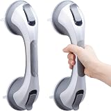 TAILI Suction Grab Rails for Bathroom 2 Pack 31 cm No Drilling 110 kg