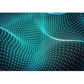 Abstract Polygonal Space Low Poly Dark Background with Connecting Dots and Lines. Connection Structure. - Removable Wall Mural | Self-Adhesive Large Wallpaper - 66x96 inches