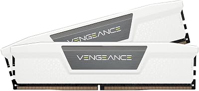Corsair Vengeance DDR5 32GB (2x16GB) 5200MHz C40 Intel Optimised Memory White