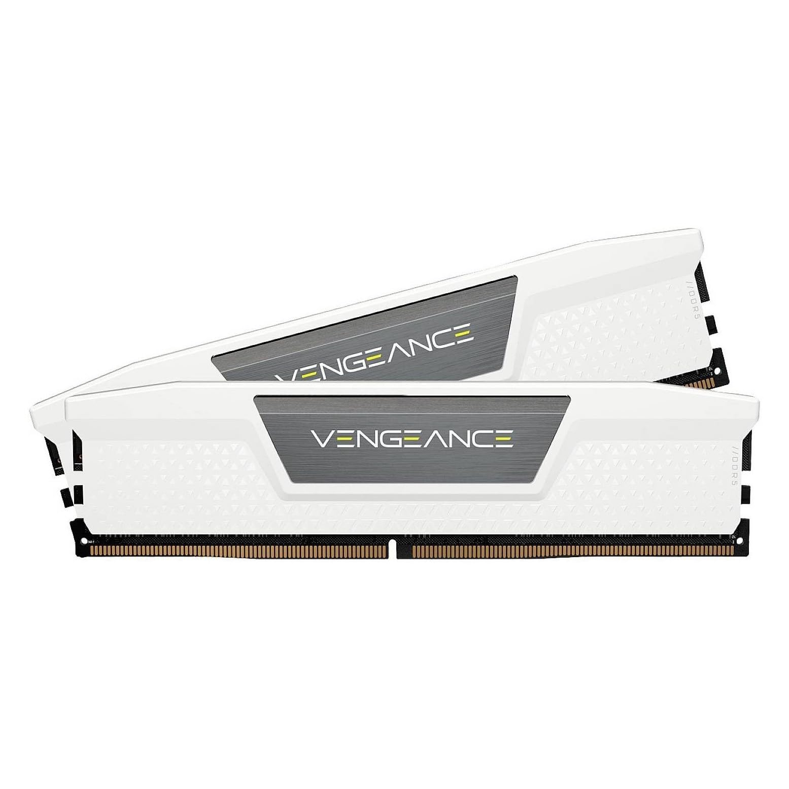 Corsair VENGEANCE DDR5 32GB (2x16GB) 52000MHz C40 Intel Optimised Desktop Memory (Onboard Voltage Regulation, Custom XMP 3.0 Profiles, Compact Form-Factor, Solid Aluminum Heatspreader) White