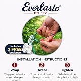 Everlasto Orient 20m PVC Clothes Line 4.8mm Blue view 3
