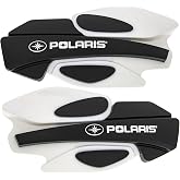 Polaris Handguards, White, for Specific ATV Models, Genuine OEM - 2876883