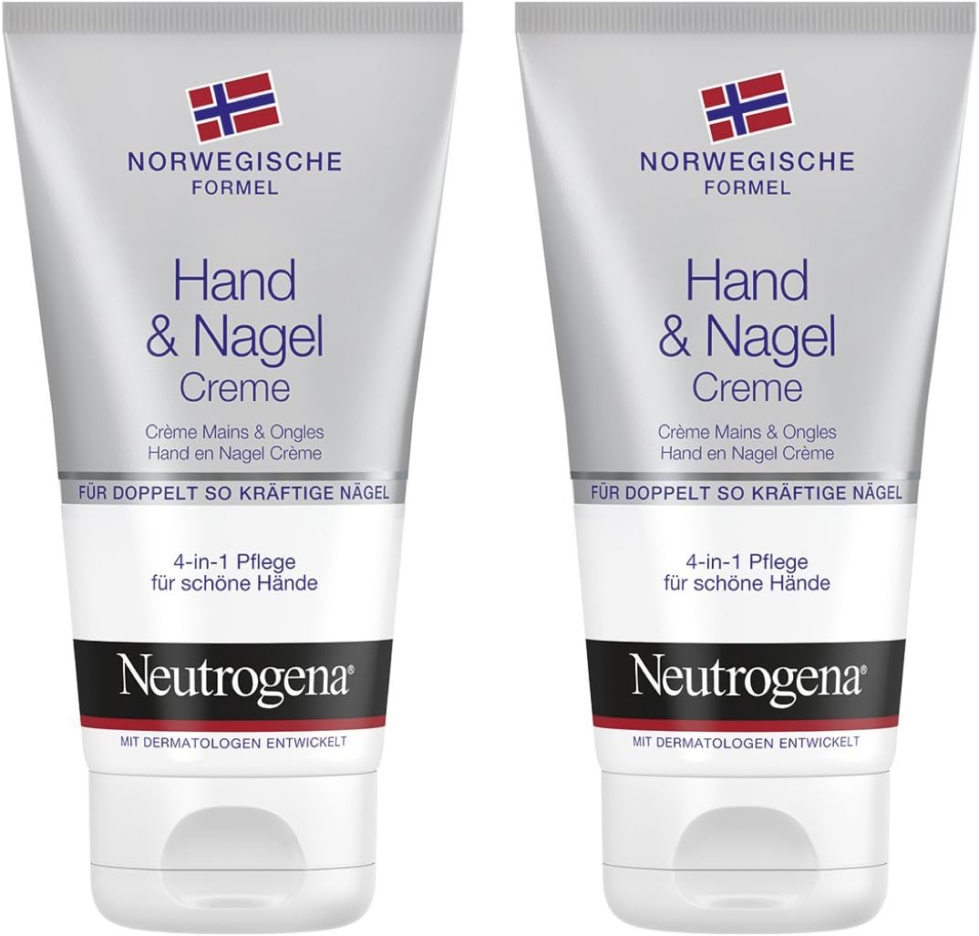 Neutrogena Norwegian Formula Hand & Nail Cream 2 x 75 ml Amazon.co.uk