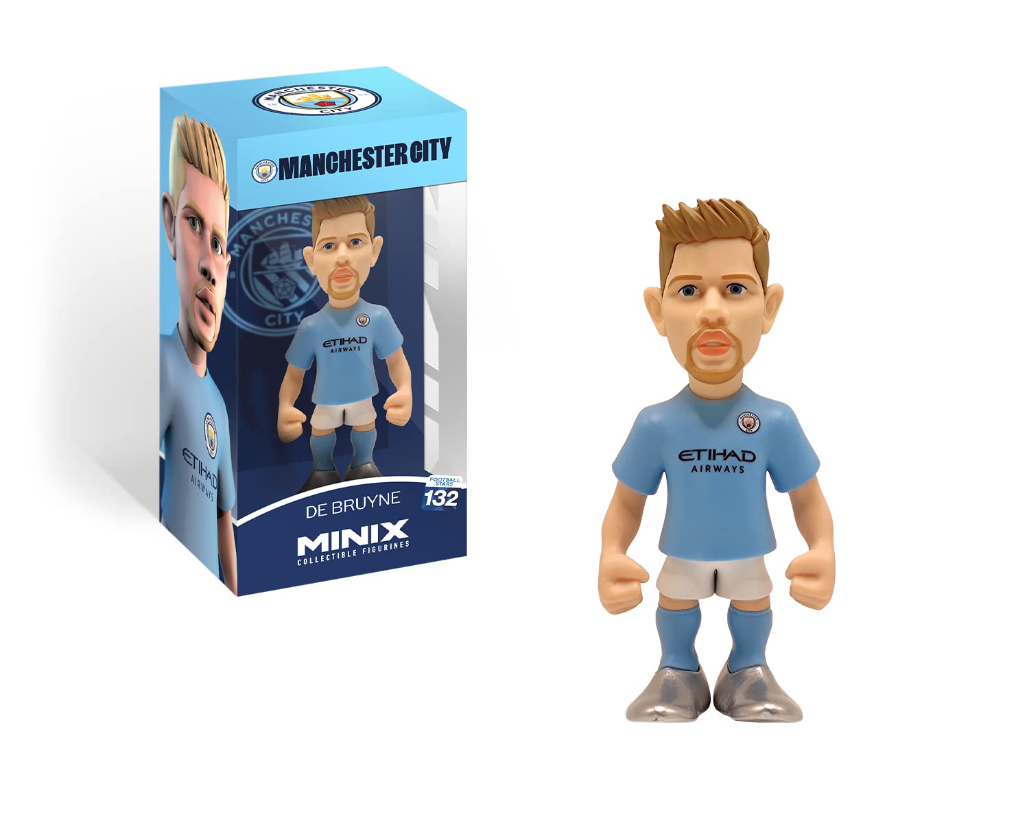 MINIX Bandai Manchester City Kevin De Bruyne Model | Collectable Kevin De Bruyne Figure | Bandai Football Toys Range | Collect Your Favourite Football Figures And Teams โ image 1