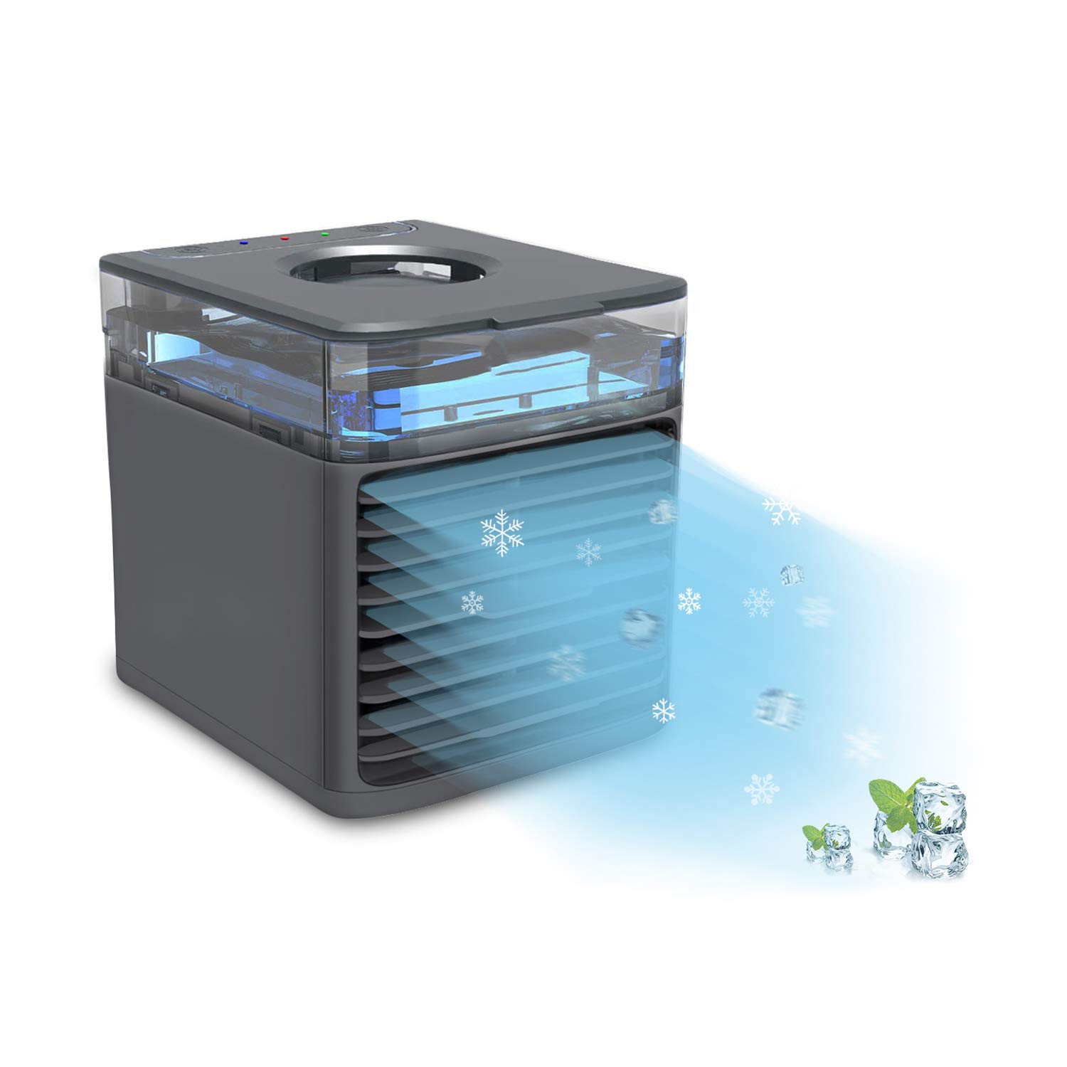 Ttkgyoe Personal Air Cooler Portable Cooling Air Conditioner With