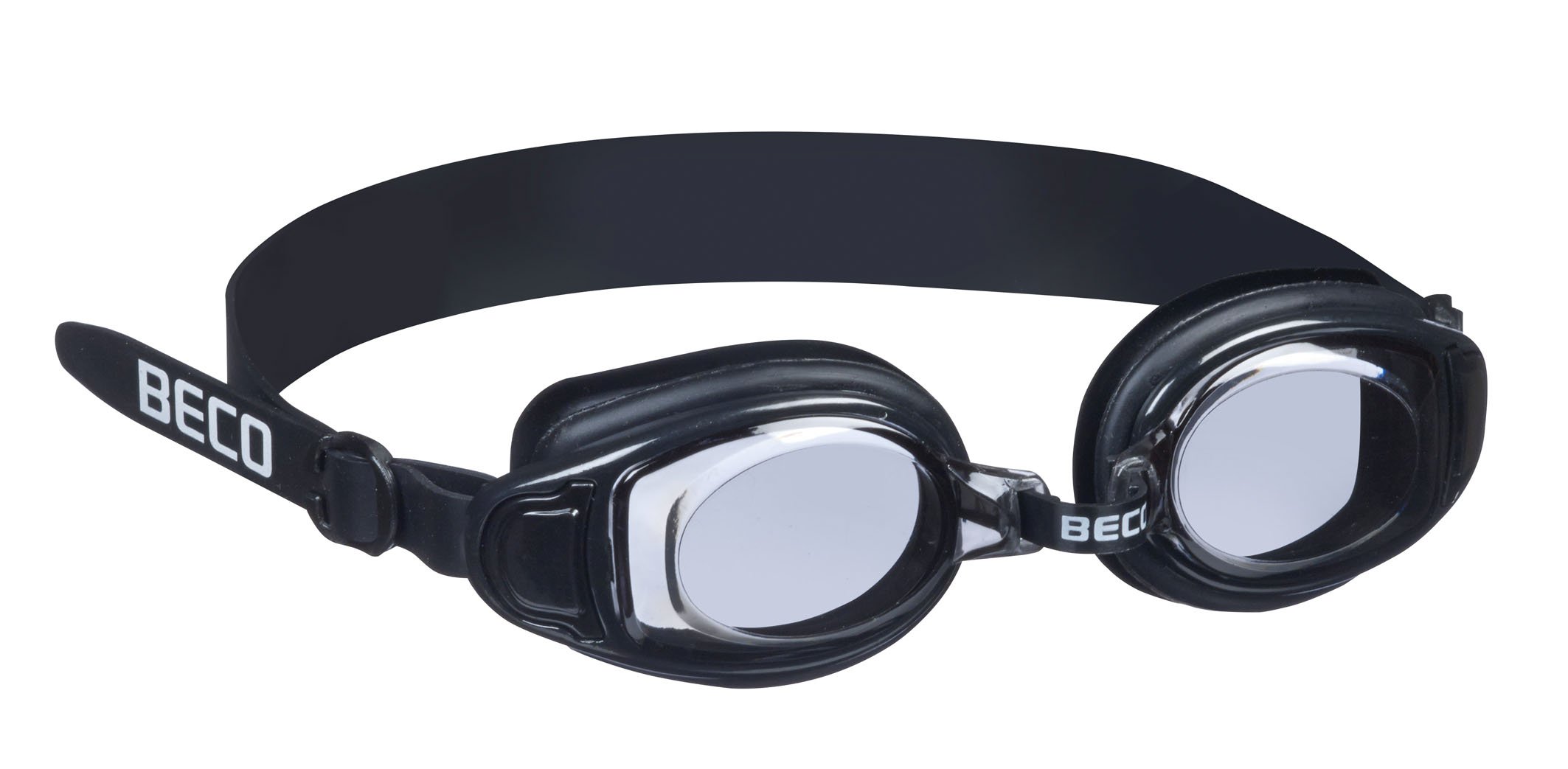 Beco Acapulco Swimming Goggles, Black, One Size