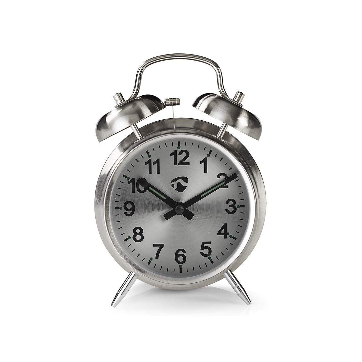 Nedis Metal Pla Alarm Clock