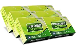 6 Sets Formaldehyde Test Kit Indoor Air Reagent Tube Tester Home Self-Test Gas Detector for New House Living Areas