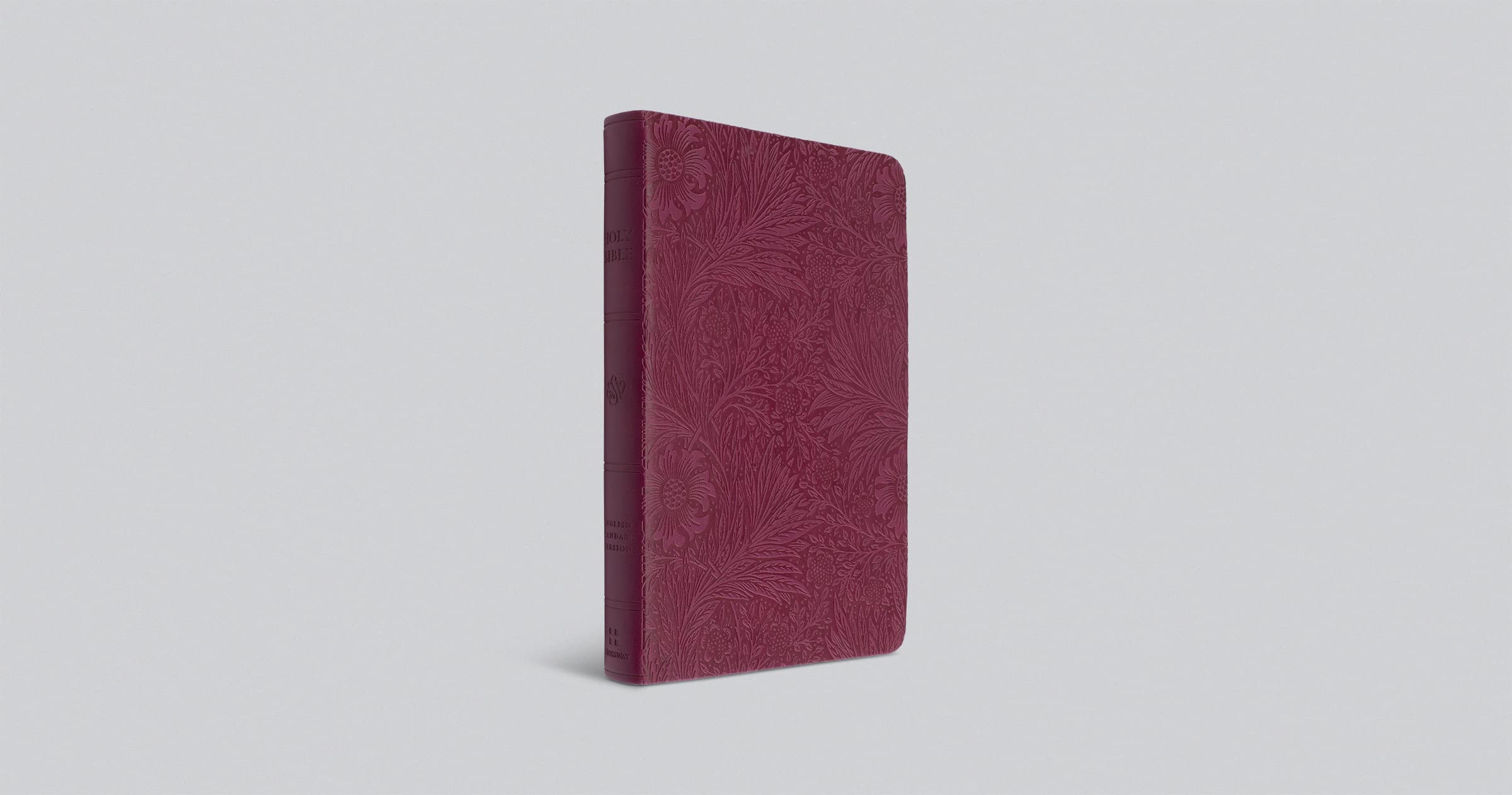 ESV Large Print Value Thinline Bible (TruTone, Raspberry, Floral Design): Holy Bible, English Standard Version
