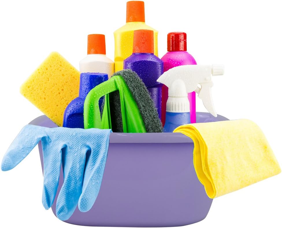 Jekiyo 16 Qt Purple Wash Basin, Large Plastic Tubs, 2-Pack: Health & Personal Care