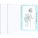 BAOFALI 3 Pcs/Set Standard Cutting Pads and Thin Die Adapter for Die Cutting Machine for Die Cutting Machine; Polycarbonate Cutting Pads