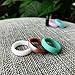 DoerDo Silicone Wedding Ring for Women, Durable Rubber Sport Band for Active Style - 6 Rings Pack