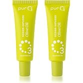 PurO3 Ozone-Infused Olive Oil, 1 oz Tube, 2-Pack | Pure, Natural, Organic Skincare for Face &amp; Body, Oxygenated Lotion for All Skin Types, O3 Therapy Oil, Travel Size Tubes