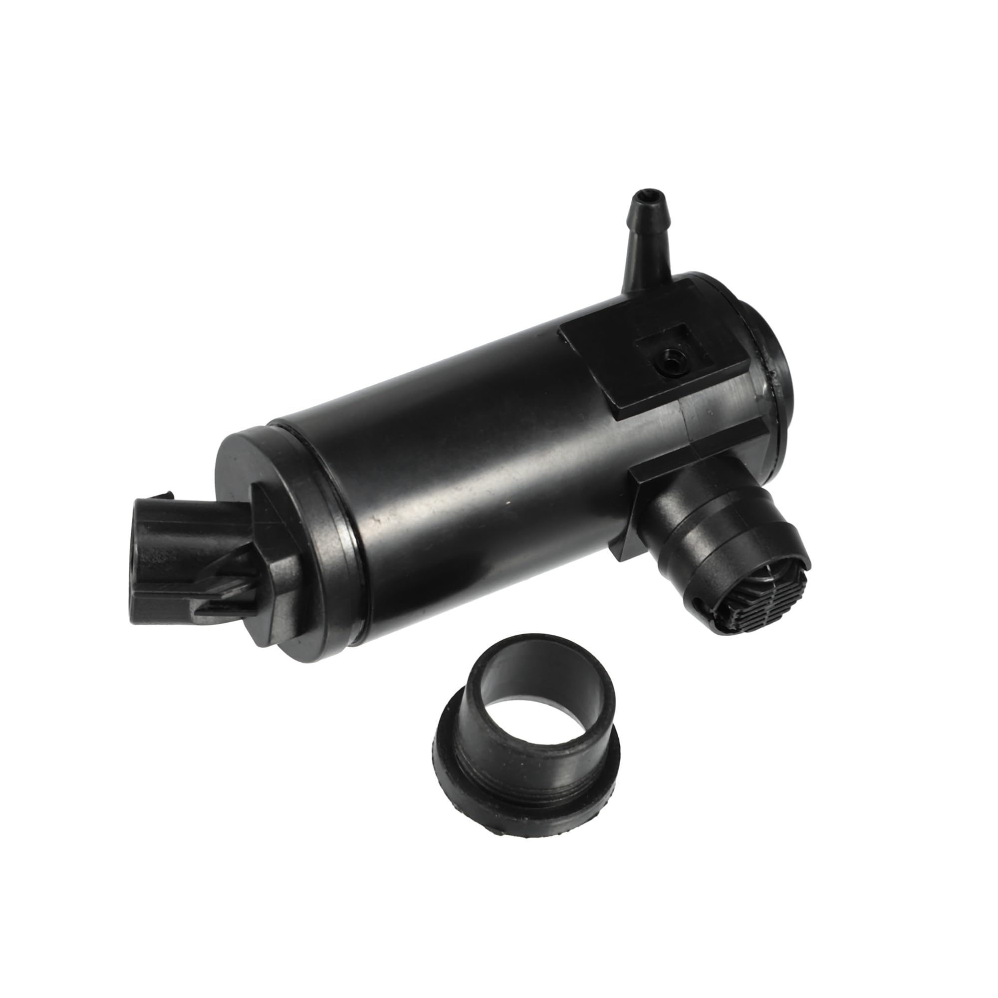 Photo 1 of Hihaha Windshield Washer Motor Pump with Grommet 76806-TBA-A01 for Honda Civic 2016-2020 for Honda Insight 2019-2021 - Pack of 1 Black Replacement Durable Material