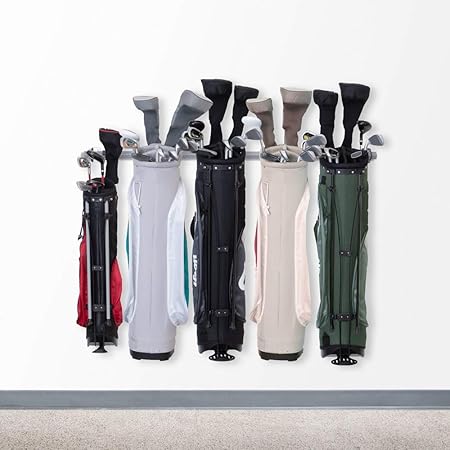 golf bag rack