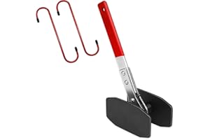 XITUANYUAN Brake Caliper Compression Tool, 360 Degree Adjustable Ratchet Brake Caliper Piston Hanger with Dual Caliper Hangers, 4 in 1 Universal Disc Brake Caliper Press Tool with 2 Brake Caliper Hooks