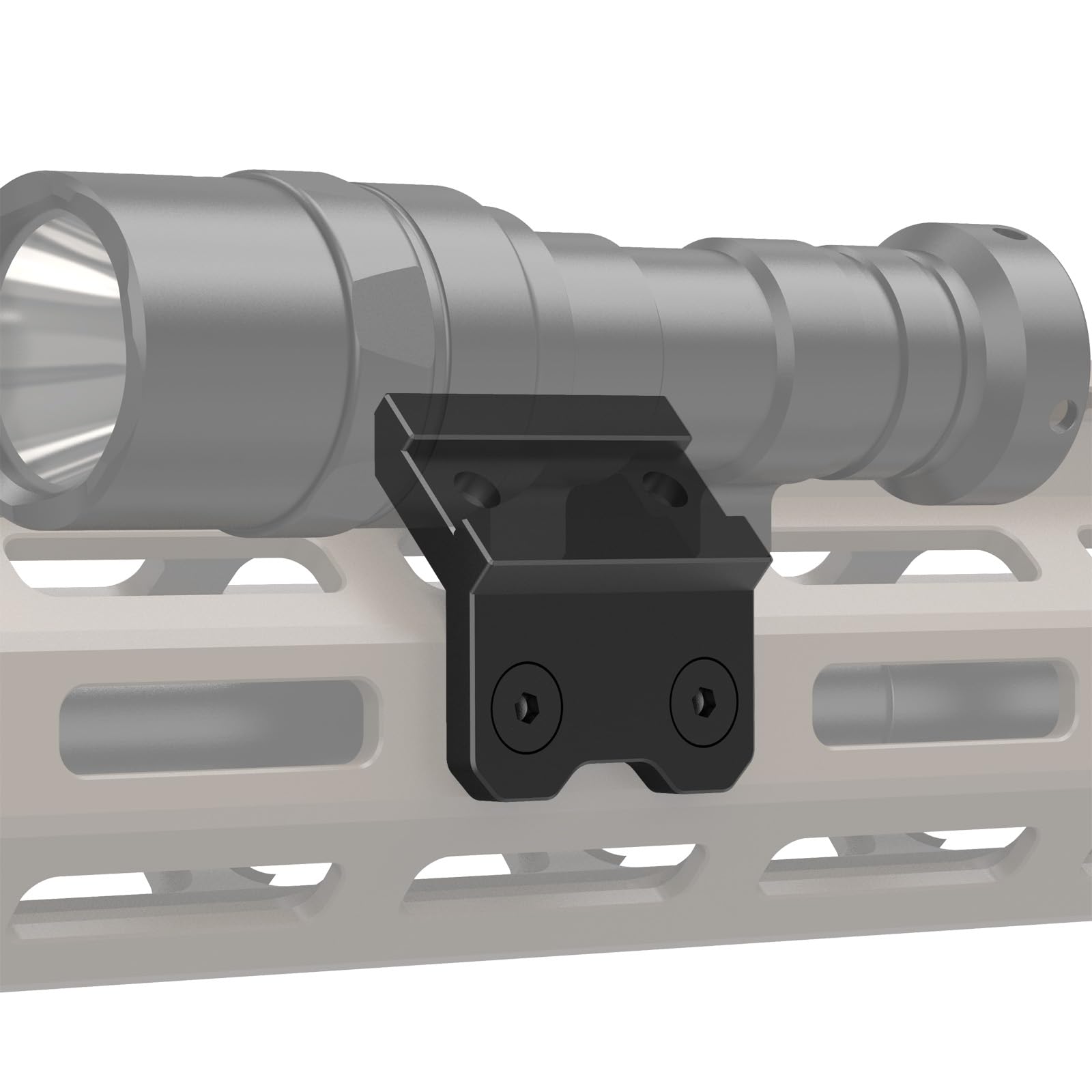 Photo 1 of Guardtier Light Mount 45 Degree Offset Scout Mount Adapter for Surefire M300/M600 Series/Streamlight Protac Series Flashlight