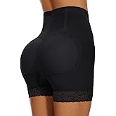 Ysabeloom Butt Lifter Panties for Women Padded Underwear Seamless Butt Pads Hip Enhancer Shapewear Boyshorts