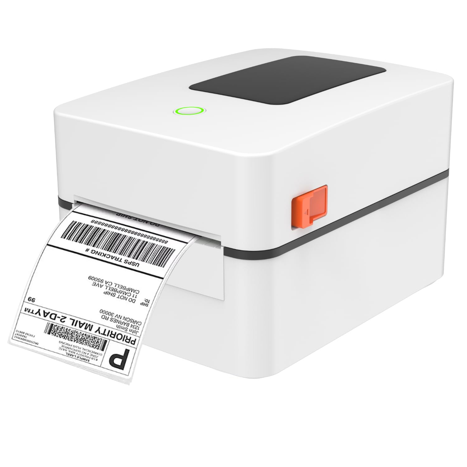 Photo 1 of miemieyo 4x6 Shipping Label Printer with A Built-in Label Bin – USB Thermal Printer Fast, Easy Setup, Supports iOS, Android, Windows, Mac