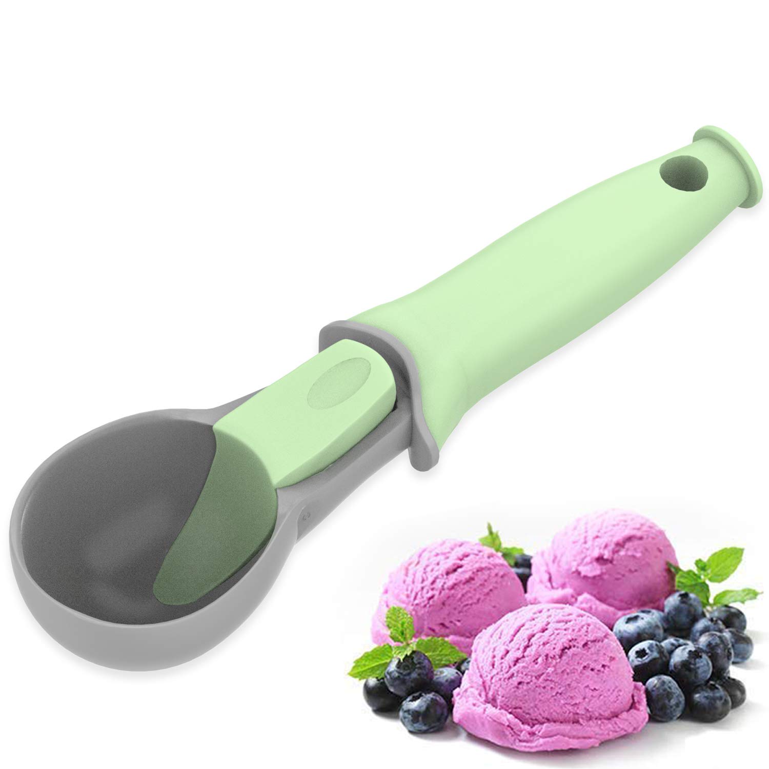NonStick TPR Spoon Antifreeze Scoop for Ice Creams Cookies Doughs and