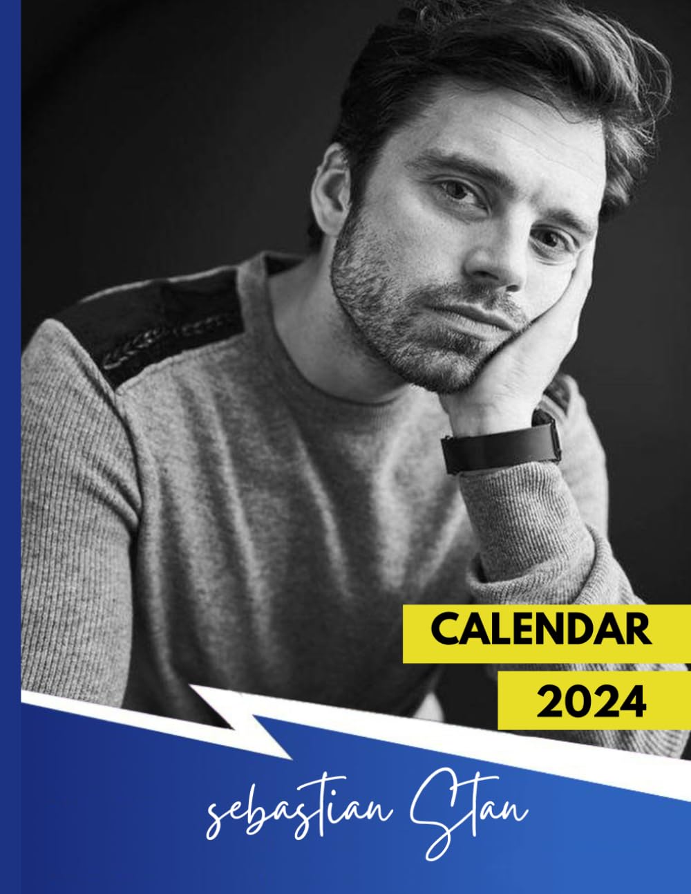 Calendar 2024: OFFICIAL Planner, with note section to write in each day of the months