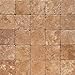 Classic/Chiaro 4 X 4 Tumbled Travertine Floor Tile