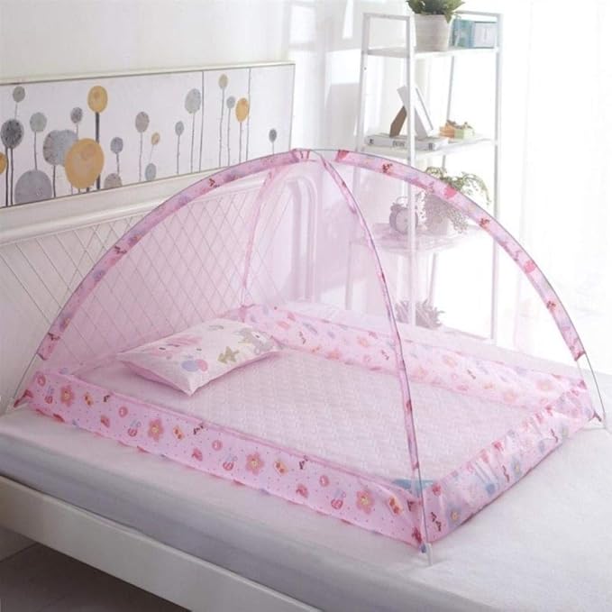 WUANNI Bed Canopy Curtain Mosquito Net Coverage,Baby Bed Mosquito Net