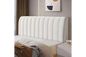 FIBITA Headboard Covers Slipcover,Velvet Thicken Bed Headboard Cover for Full Queen Cal King Size, Dustproof Protector Cover (Color : C, Size : Queen:150cm/59in)