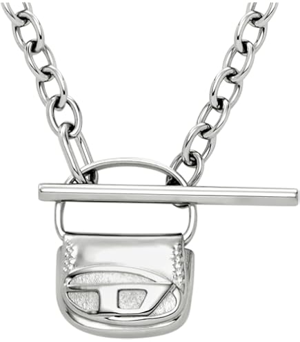 Diesel Men's Two-Tone Stainless Steel Chain Necklace (Model