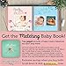RubyRoo Baby Milestone Stickers - Month Stickers for Girl - 28 Pack - Includes 12 Monthly, 1st Year Milestones & First Holidays - Perfect Baby Shower & Newborn Gift (Floral)
