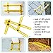 Angle Template Tool #1 RETOOLS with Metal thread on the knobs - Plastic- Super Angle Finder & Multi-Angle Measuring Ruler for Handymen, Builders, Tilers, Craftsmen and DIY-ers