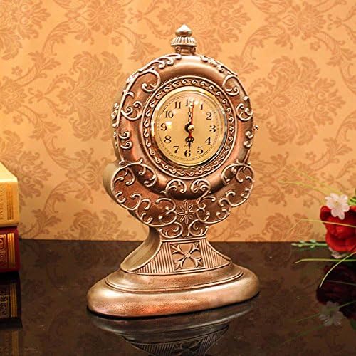 WWQY European elegant creative clock living room study decorative ornaments resin crafts home retro clock 18 10 18 , 181018