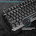 RGB Mechanical Keyboard, Rottay 16.8 Million RGB Backlit Wired Mechanical Gaming Keyboard with Blue Switches 104-Key Anti-Ghosting and Fully Programmable For PC&Mac Gamers and Typist(black)thumb 2