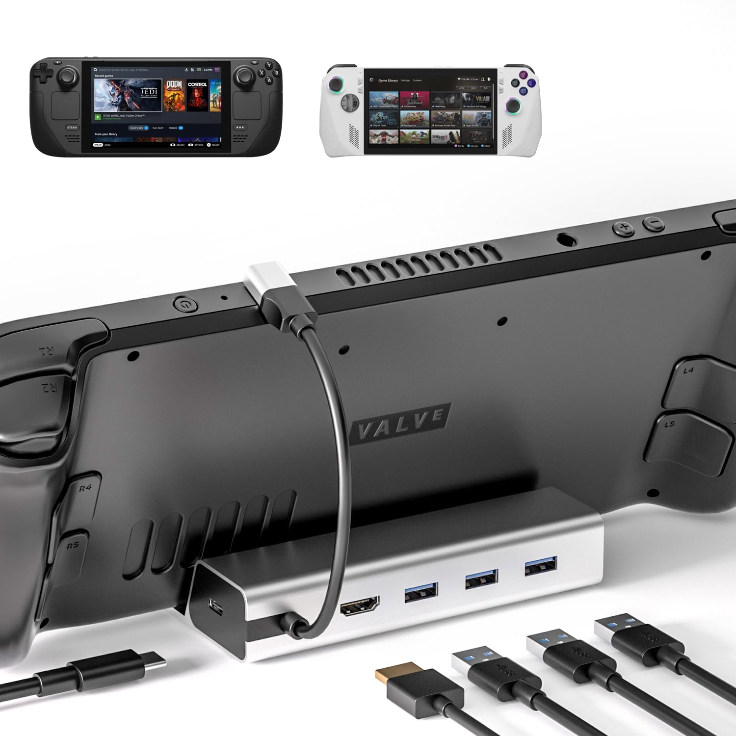 Mua 4K@60Hz TV Docking Station for Steam Deck OLED Dock 2023 ROG Ally ...