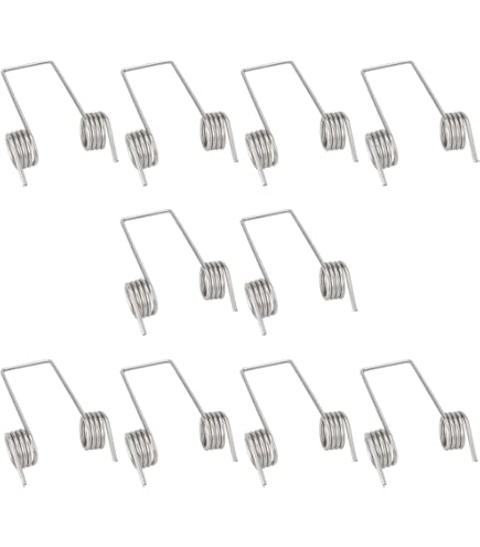 Qrity 10 PCS Stainless Steel Spring, Mechanical Torsion - View #8
