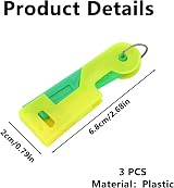 Siqian 3 Pcs Automatic Needle Threader Tool - Easy Hand Sewing Threading Device view 2