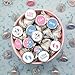 Baby Gender Reveal Party Favor Stickers, Team Girl and Team Boy Chocolate Kisses Candy Stickers - 180 Count