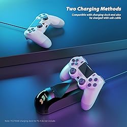 YCCTEAM Wireless Game Controller Compatible with 4