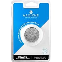 Stovetop Espresso maker replacement silicone 3 espresso cup size gasket seals (3 seals) & 1 replacement filter screen…