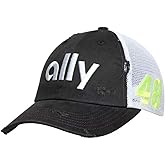 Checkered Flag Jimmie Johnson #48 Ally Banking Nascar Die Hard Adjustable Hat Black