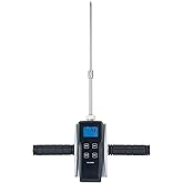 HOJILA FM-204DJ Digital Soil Penetrometer, 1000N Soil Compaction Tester | 0-1000N range, 0-30cm test depth, &le;0.25% accuracy for backfill, clay, sand and mixed soil field testing