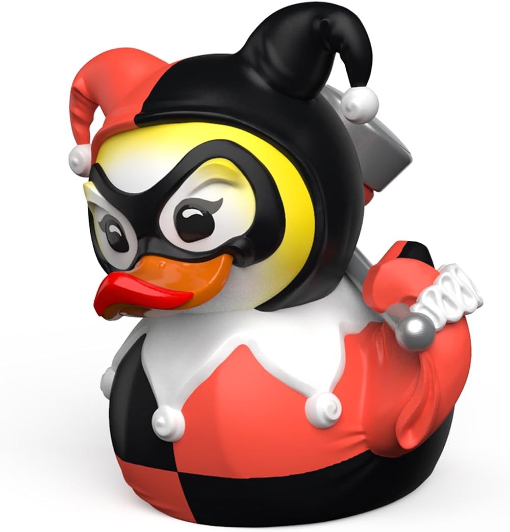 TUBBZ Mini Harley Quinn Collectible Vinyl Rubber Duck Figure Official DC Comics