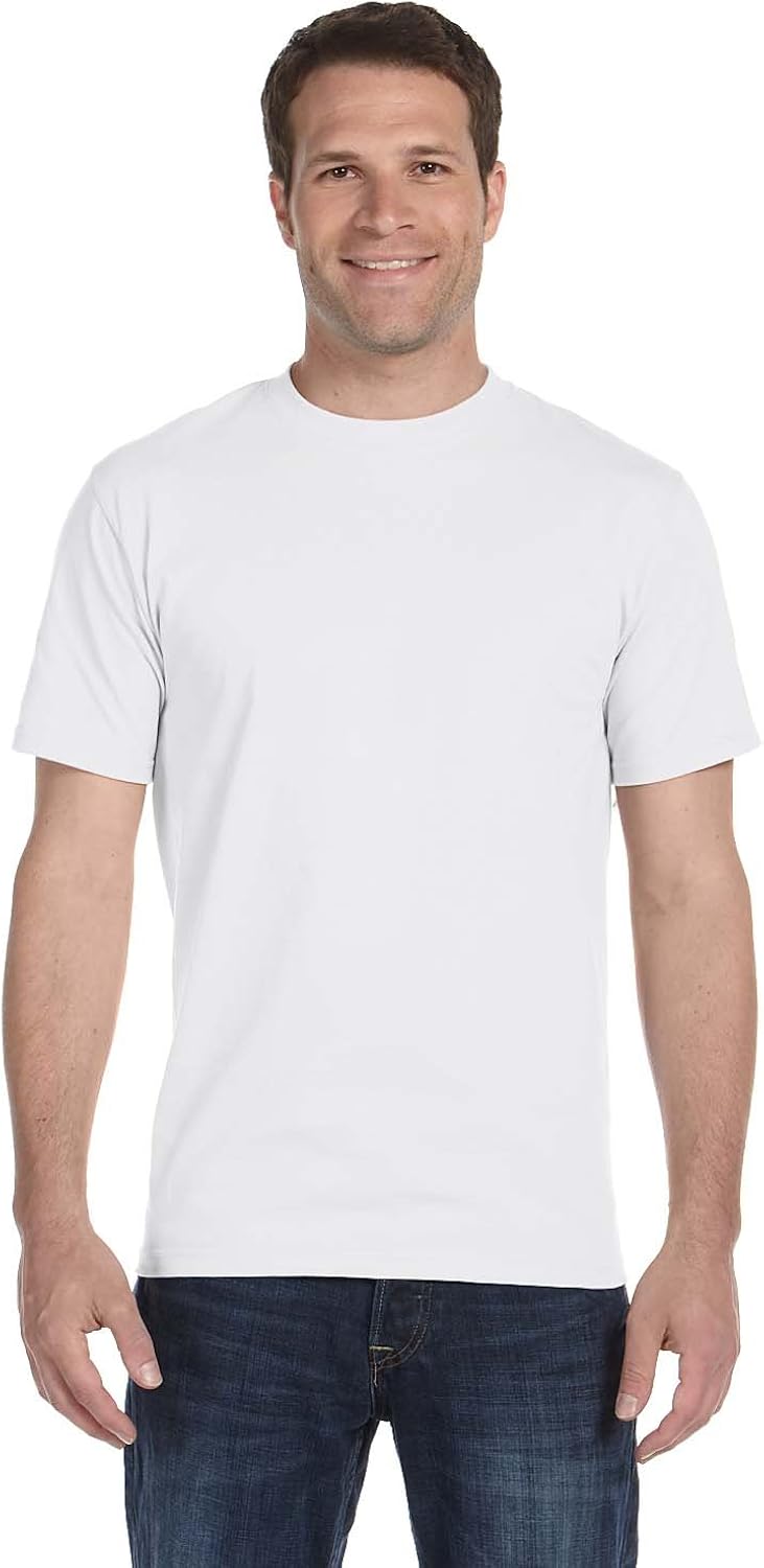 Hanes Men's ComfortSoft Short Sleeve T-Shirt (4 Pack ) at  Men’s Clothing store