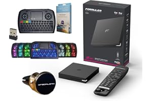 Formuler Z10 Android 10 Dual Band 5G LAN 2GB Ram 8GB ROM 4K + Extra 7 Colours Wireless Keyboard + Extra Magnetic Car Mount