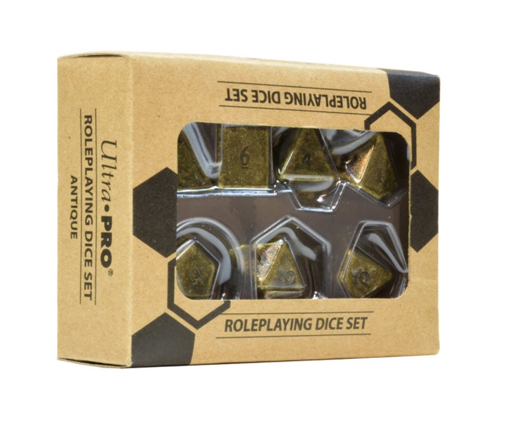 Ultra Pro E-85088 Heavy Metal RPG Dice Set (7 Pack)